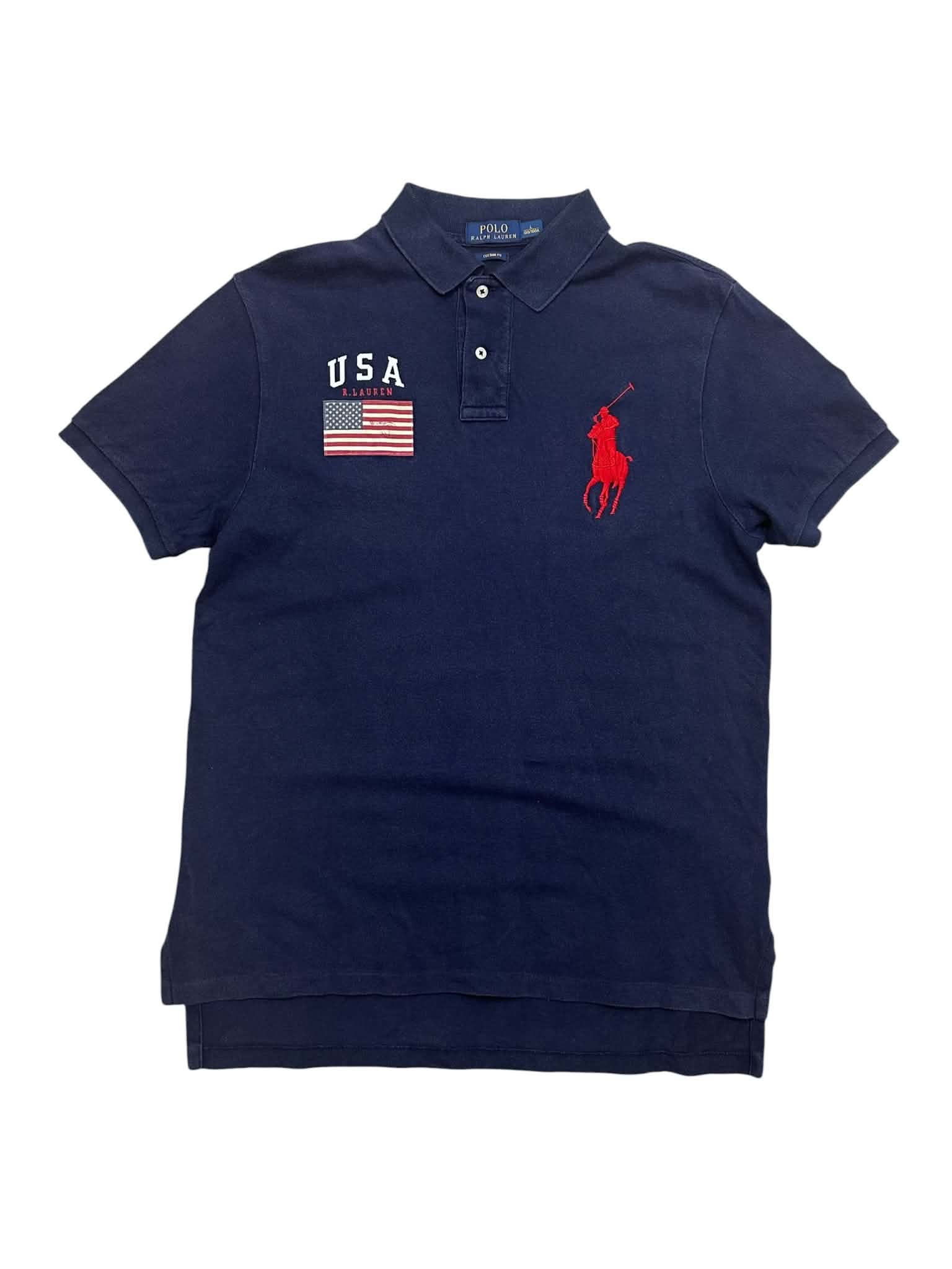 Polo Ralph Lauren USA Chief Keef Bigpony Poloshirt (L)
