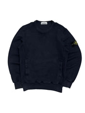Stone Island Navy Blue Crewneck (S-M)