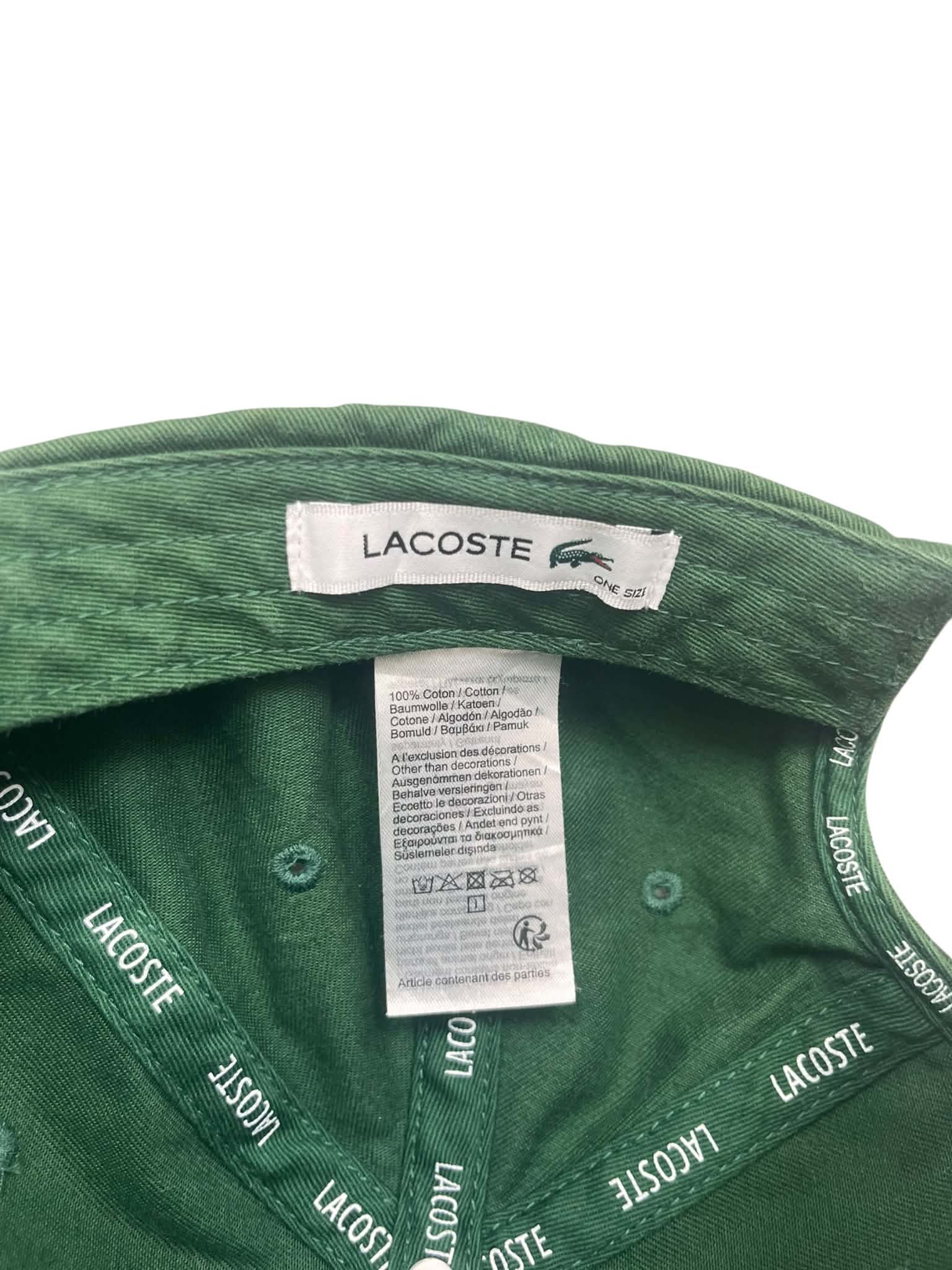 Lacoste Old Money CAP (One Size)