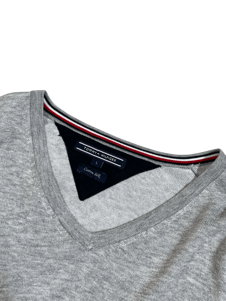 Tommy Hilfiger V-Neck Sweater (L)