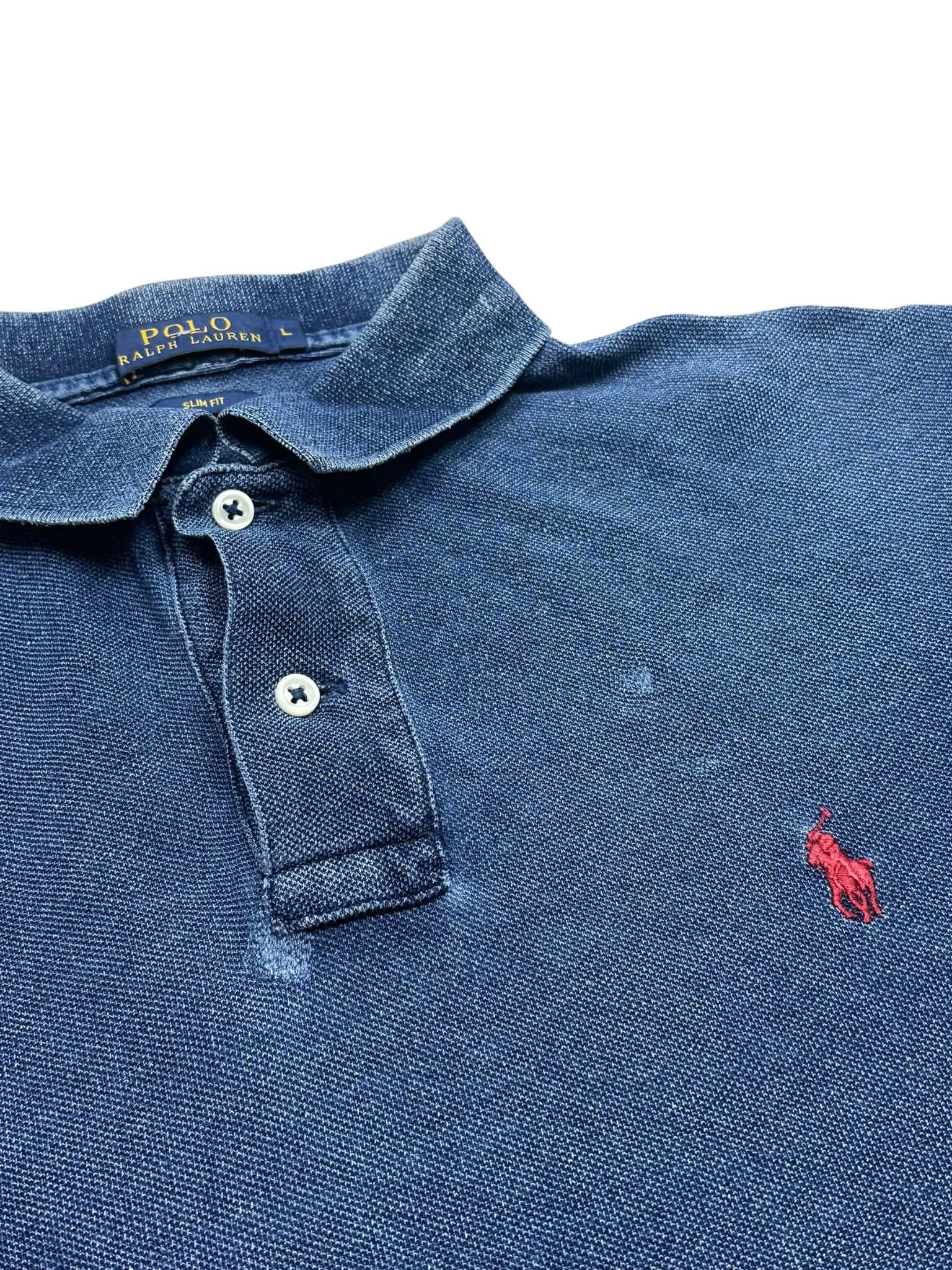 Polo Ralph Lauren Denim Style Poloshirt (L)