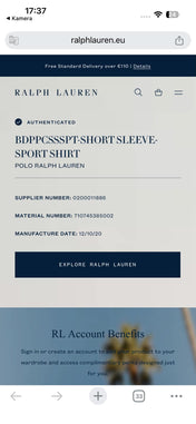 Polo Ralph Lauren Old Money Shirt (XS)