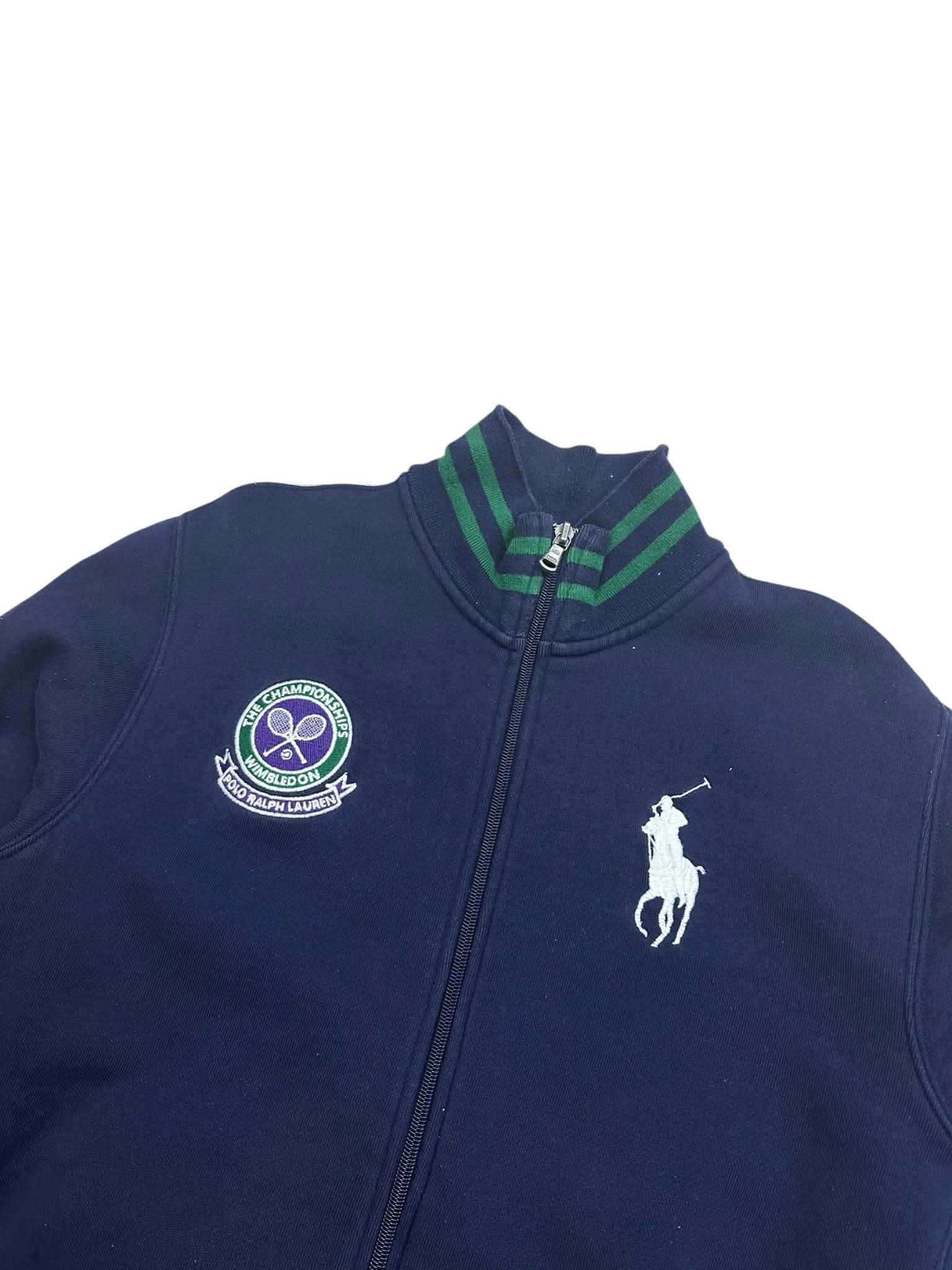 Polo Ralph Lauren Chief Keef Bigpony Wimbledon Full Zip Up (Women L - Men S)
