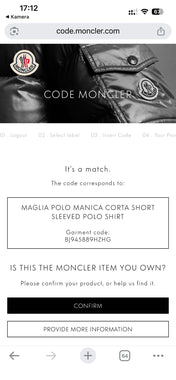 Moncler Poloshirt (S-M)