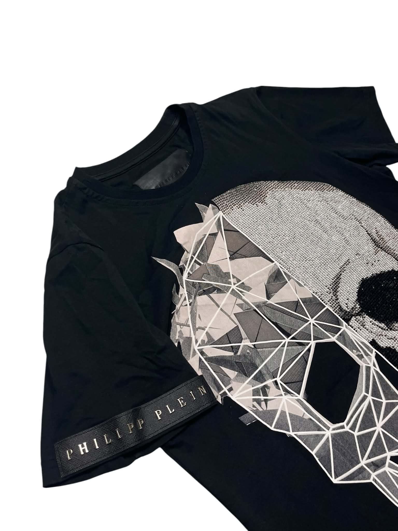 Philipp Plein A Big Trouble Skull T-Shirt (M)