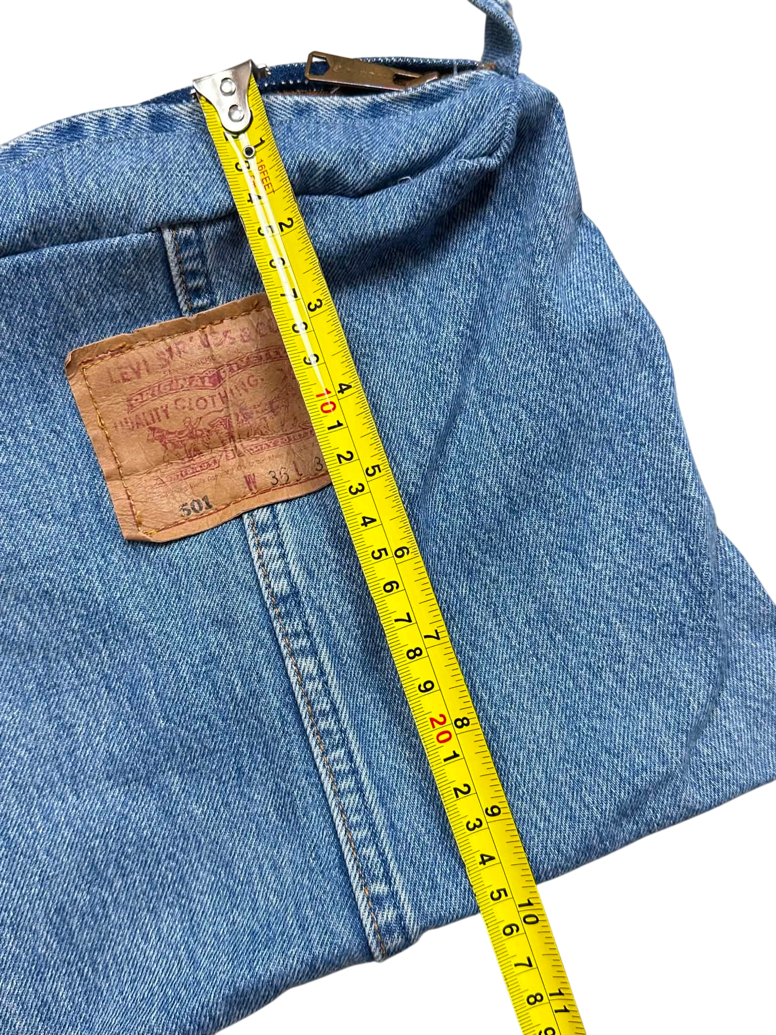 Handmade Levi's Denim Shoulder Bag (One Size)