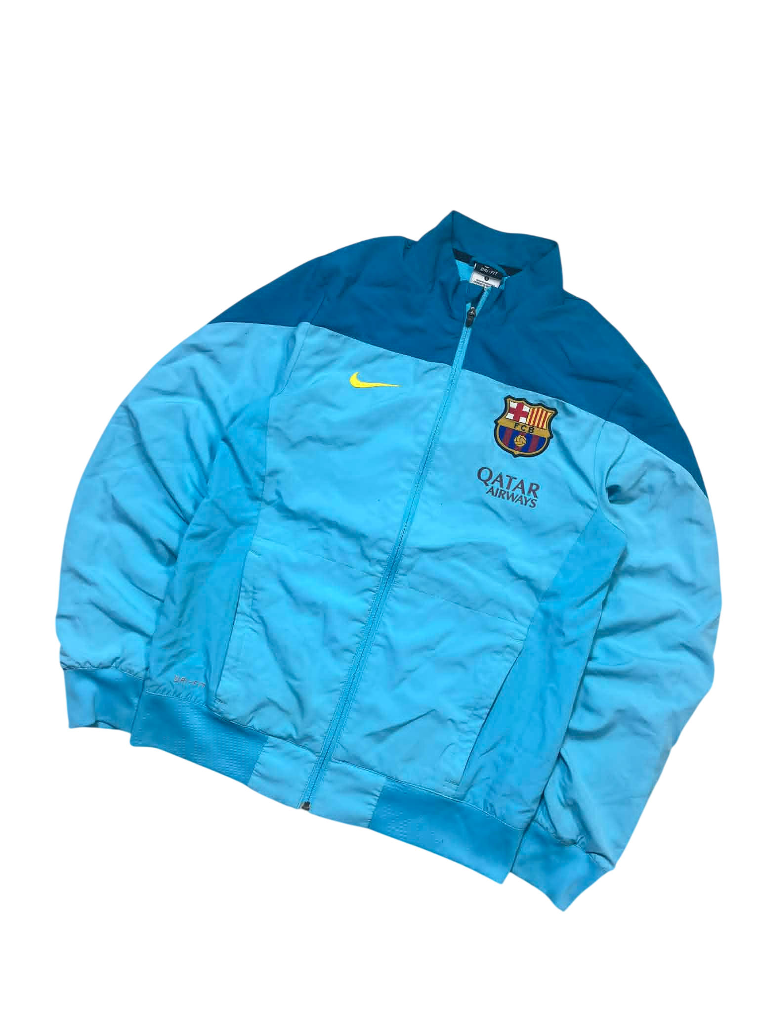 Nike Vintage Barcelona 2014-15 Trackjacket (S-M)