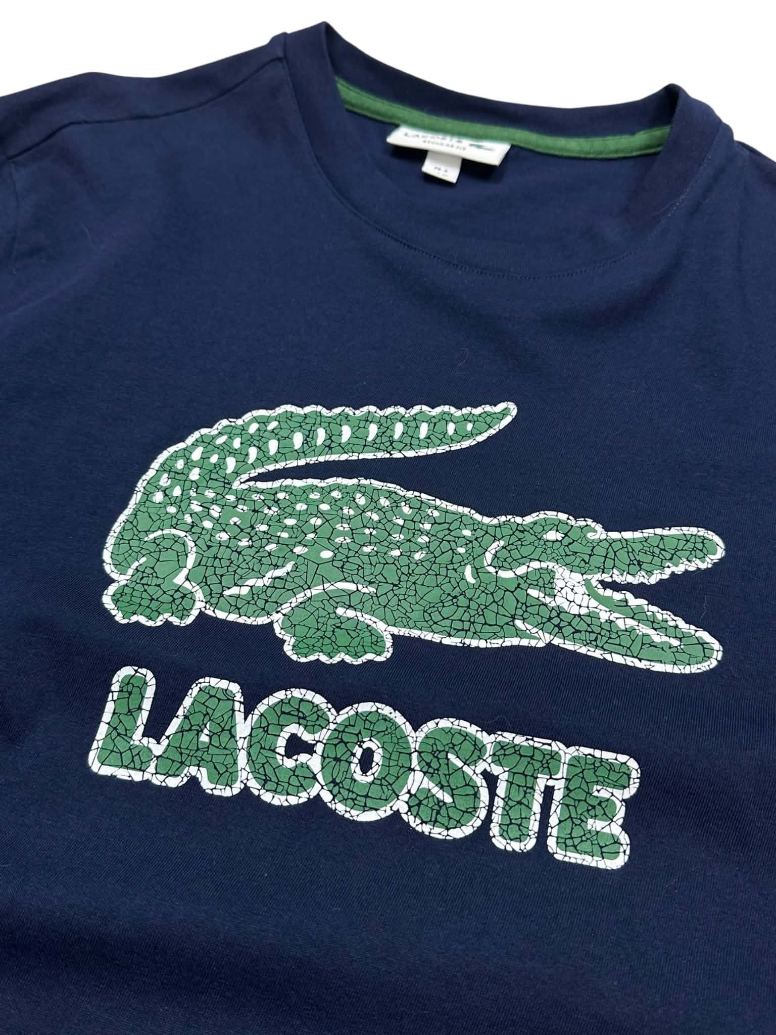 Lacoste CRAZY Crocodile T-Shirt (M)