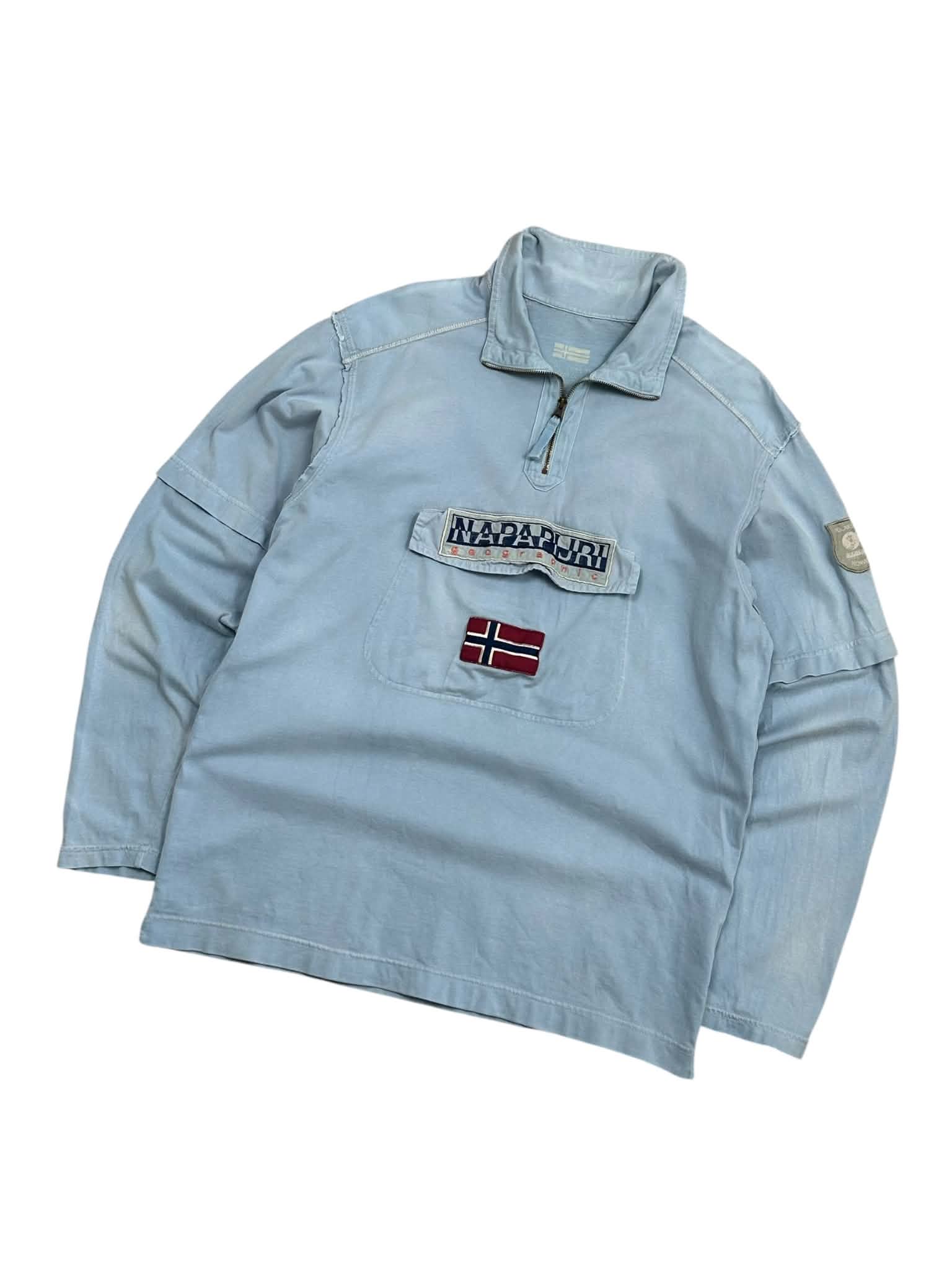 Napapijri 1/4 Quarter Zip Up (L)