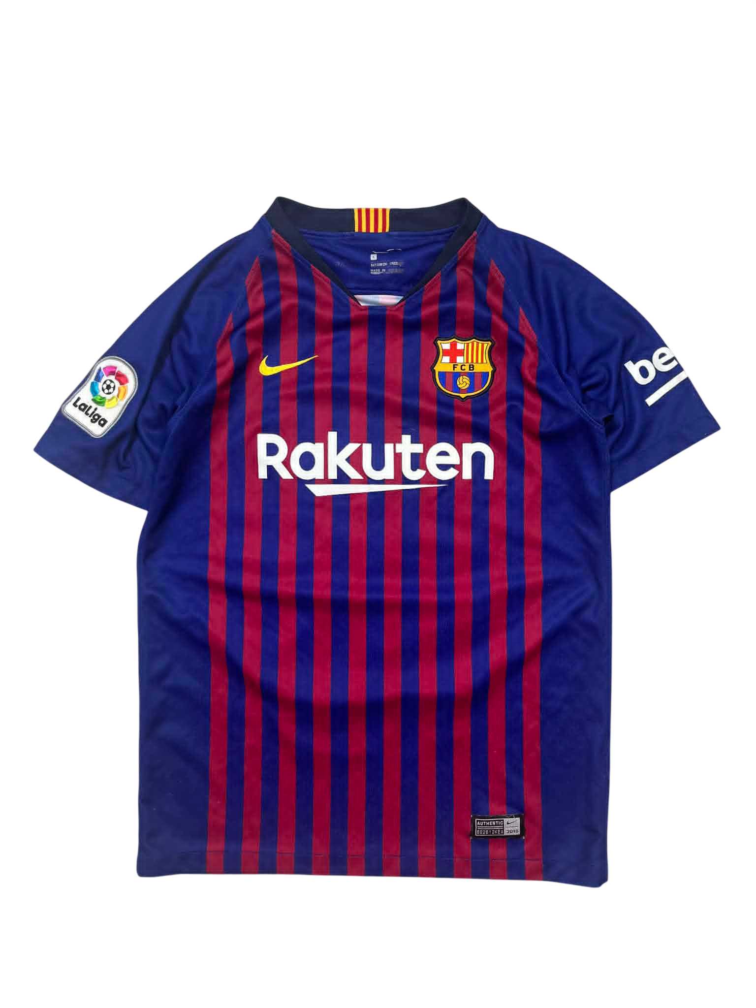 19 BARCELONA MESSI #10 HOME SHIRT (XS) NIKE