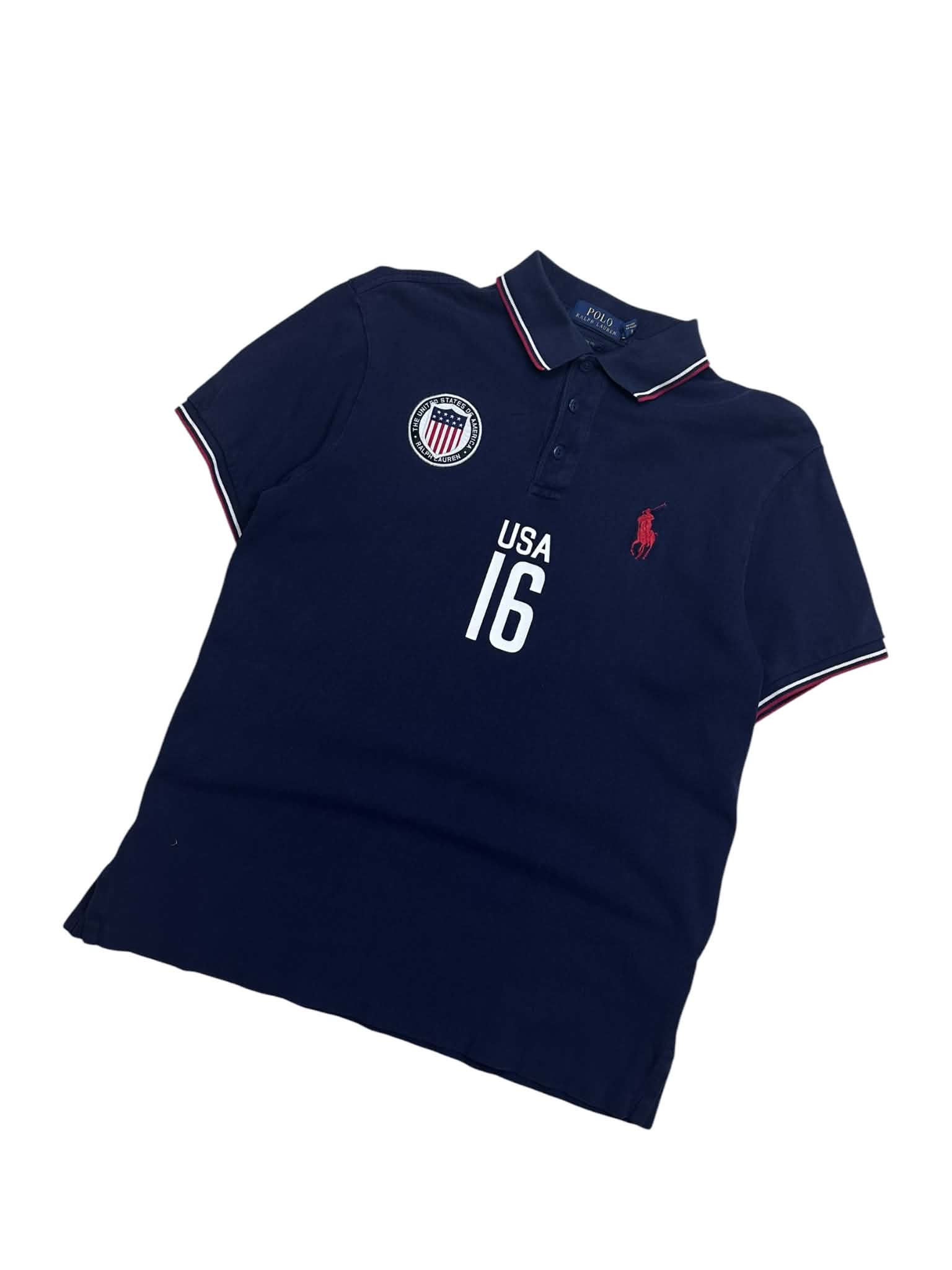 Polo Ralph Lauren Chief Keef USA 16 Poloshirt (L)