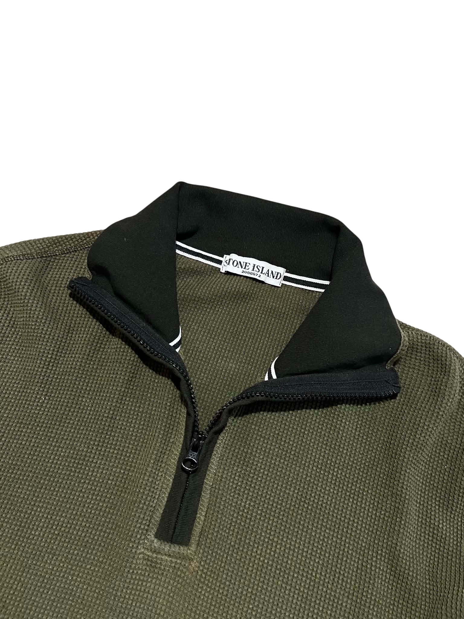 Stone Island 1/4 Quarter Zip Up (L)