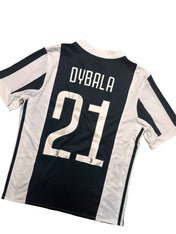 Adidas Juventus 2017-18 Home Jersey Dybala #21 (XS)
