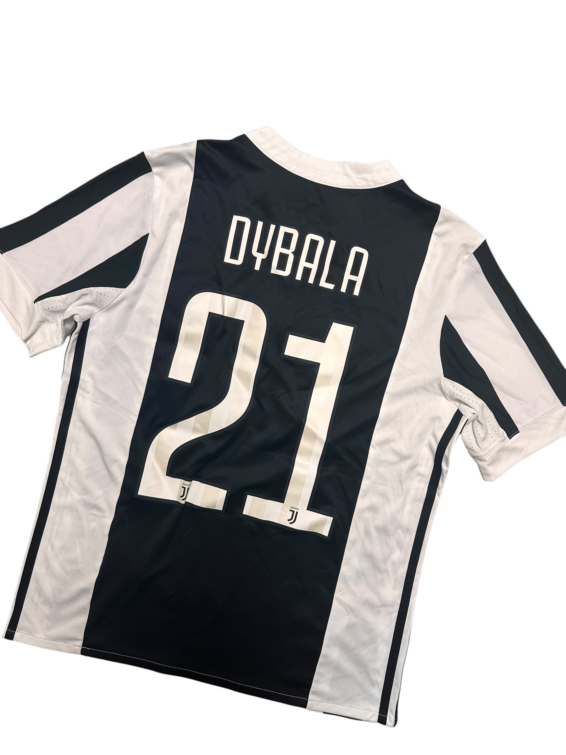 Adidas Juventus 2017-18 Home Jersey Dybala #21 (XS)