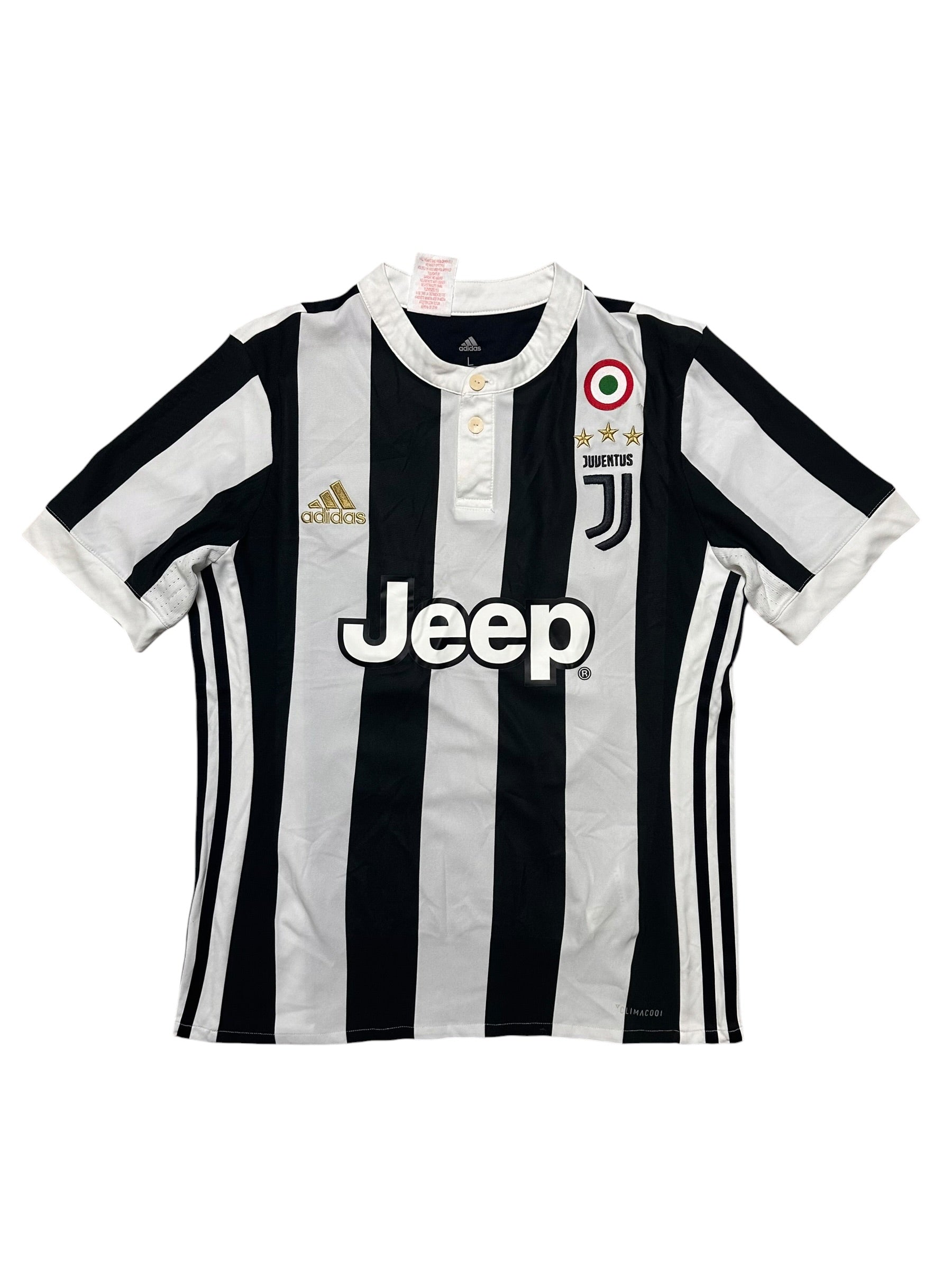 Adidas Juventus 2017-18 Home Jersey Dybala #21 (XS)