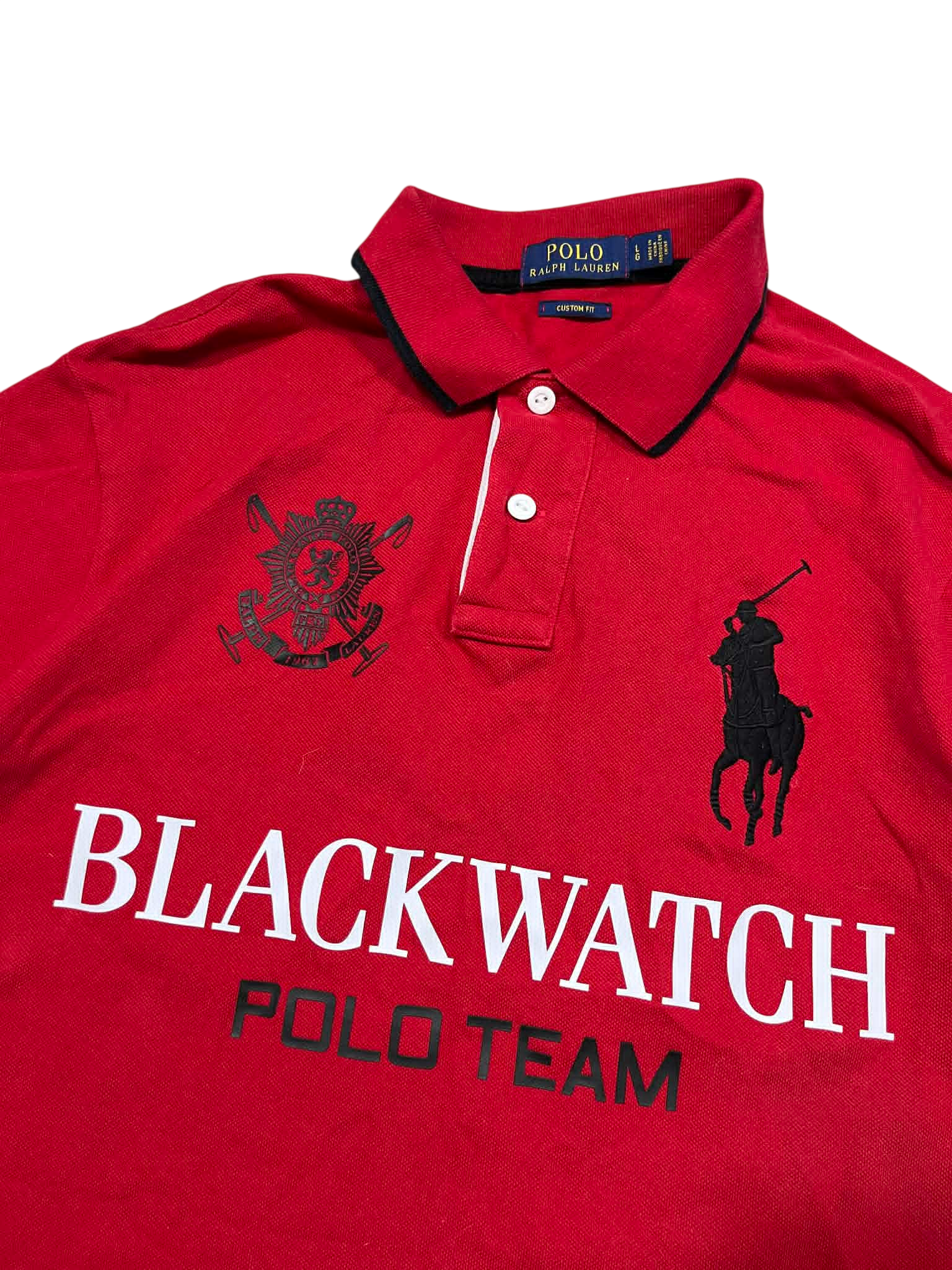 Ralph Lauren Chief Keef BLACKWATCH Polo (L)