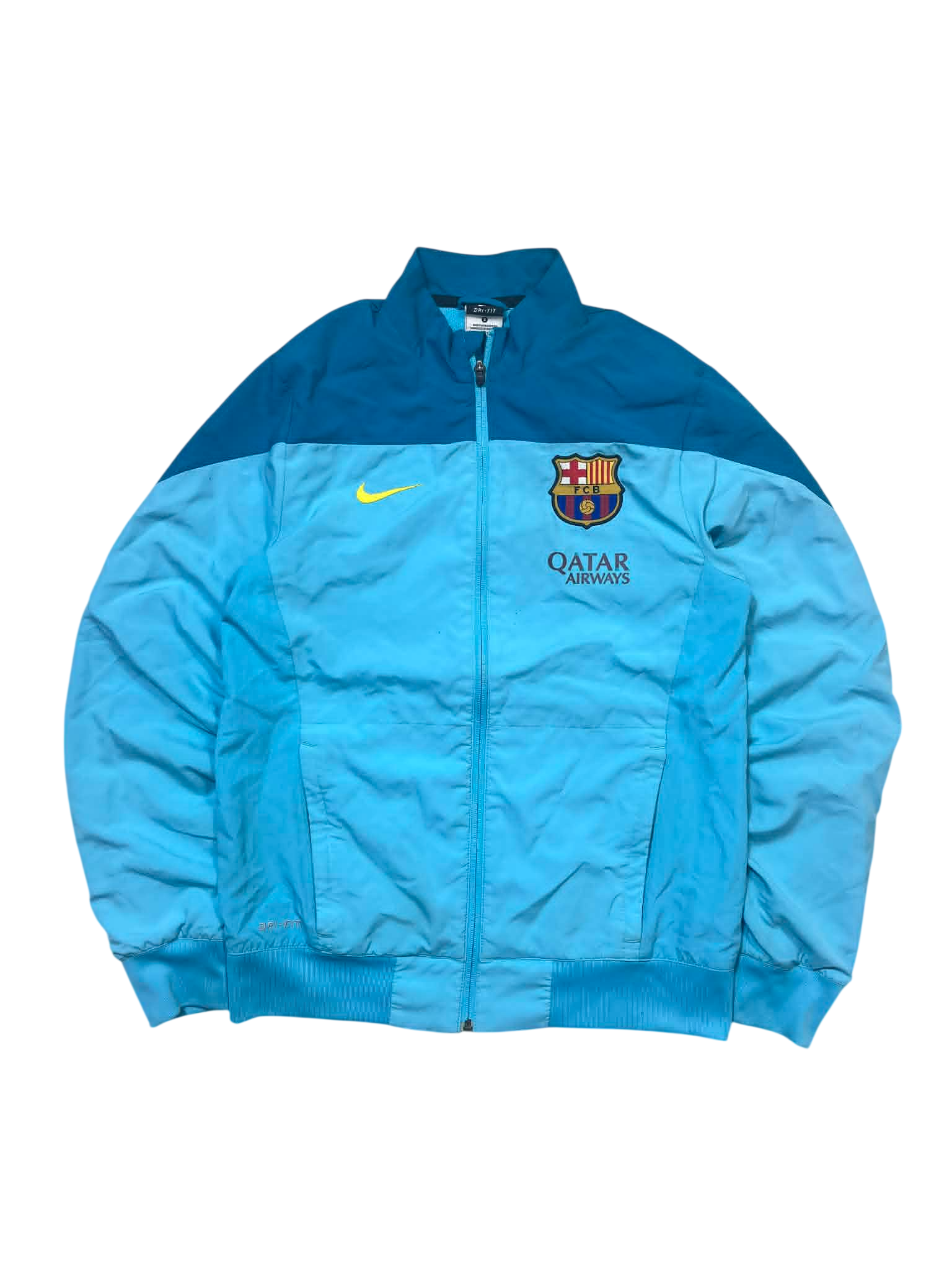 Nike Vintage Barcelona 2014-15 Trackjacket (S-M)
