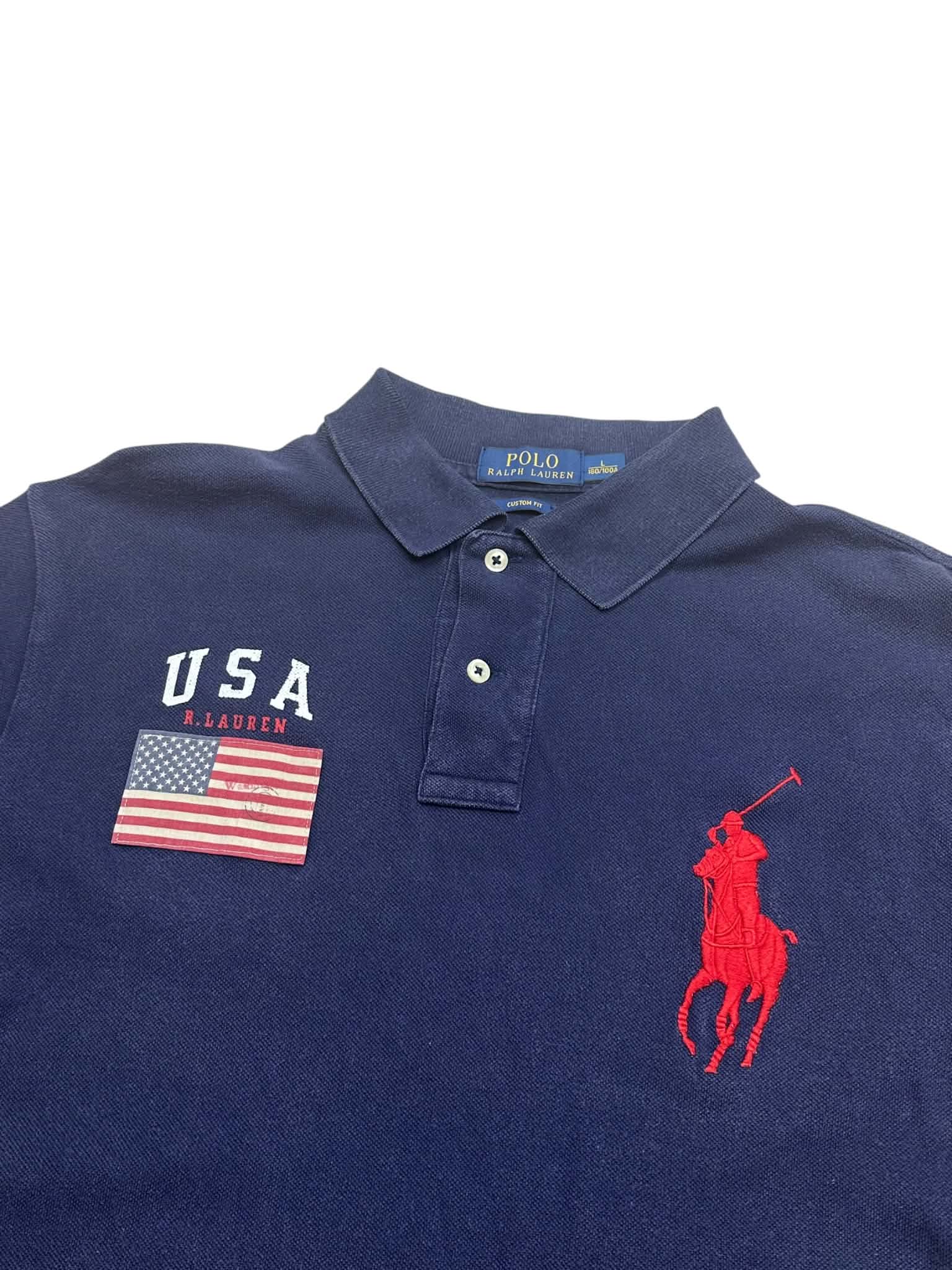 Polo Ralph Lauren USA Chief Keef Bigpony Poloshirt (L)