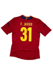 2012 Spain Euro Football Jersey (M)